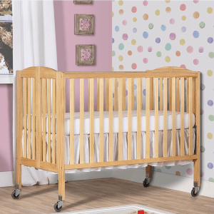 Portable Crib with Linens