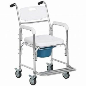 Shower Wheelchair with Commode